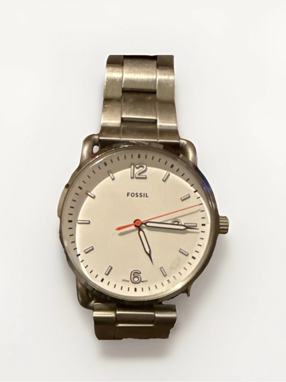 Fossil Silver COMMUTER watch